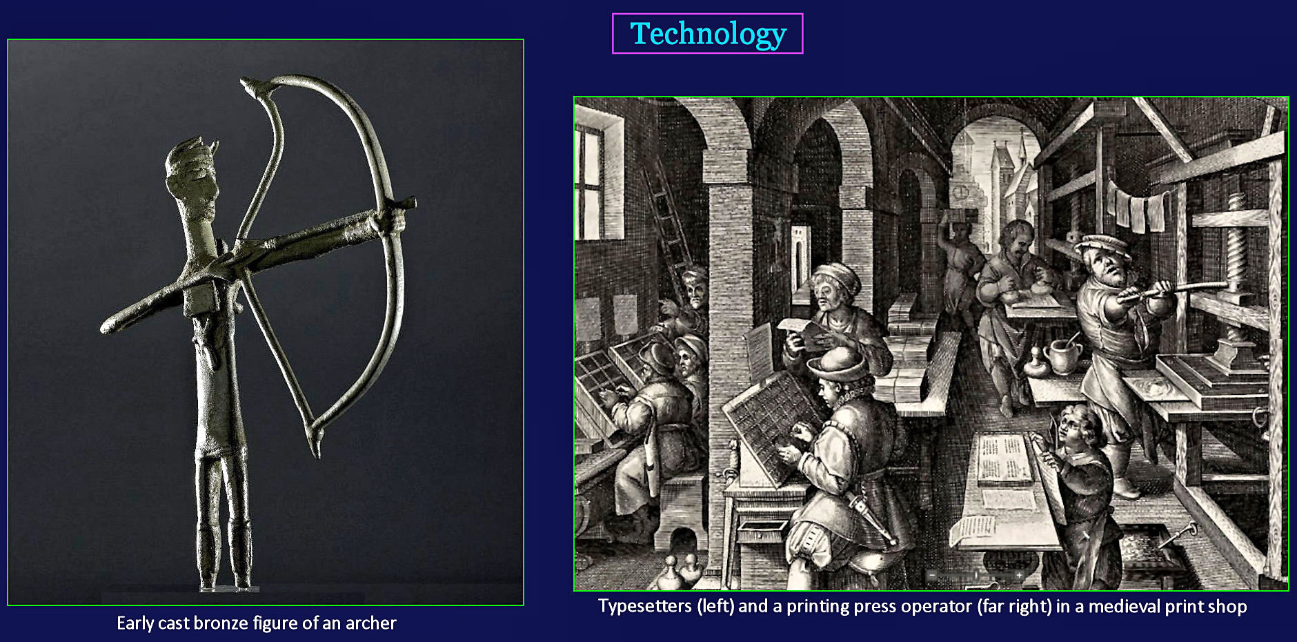 Early technology, 1500